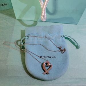 Tiffany & Co. Paloma Picasso Loving Heart Pendant Necklace
